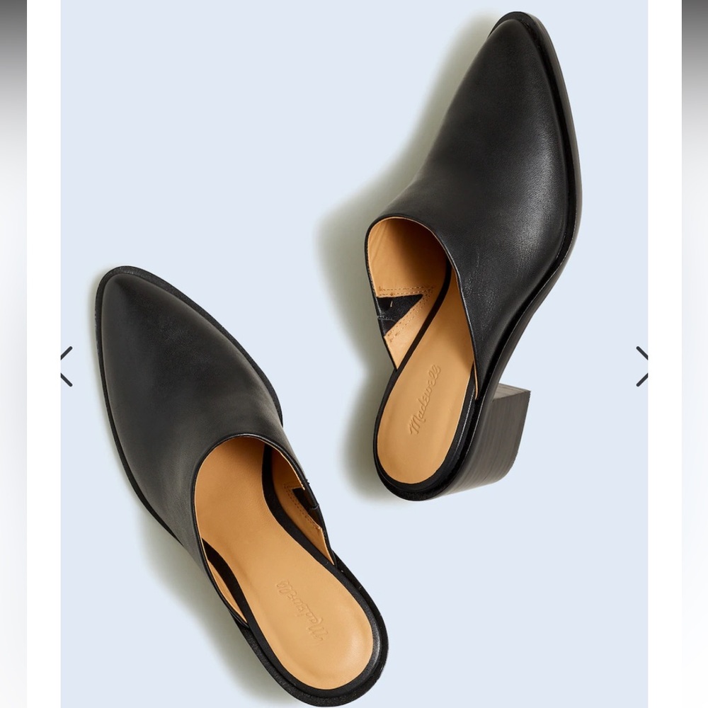 Leather Darcy Mule